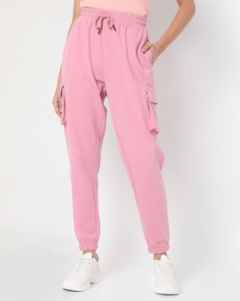 Women Rhinestone Velour Sweatpants