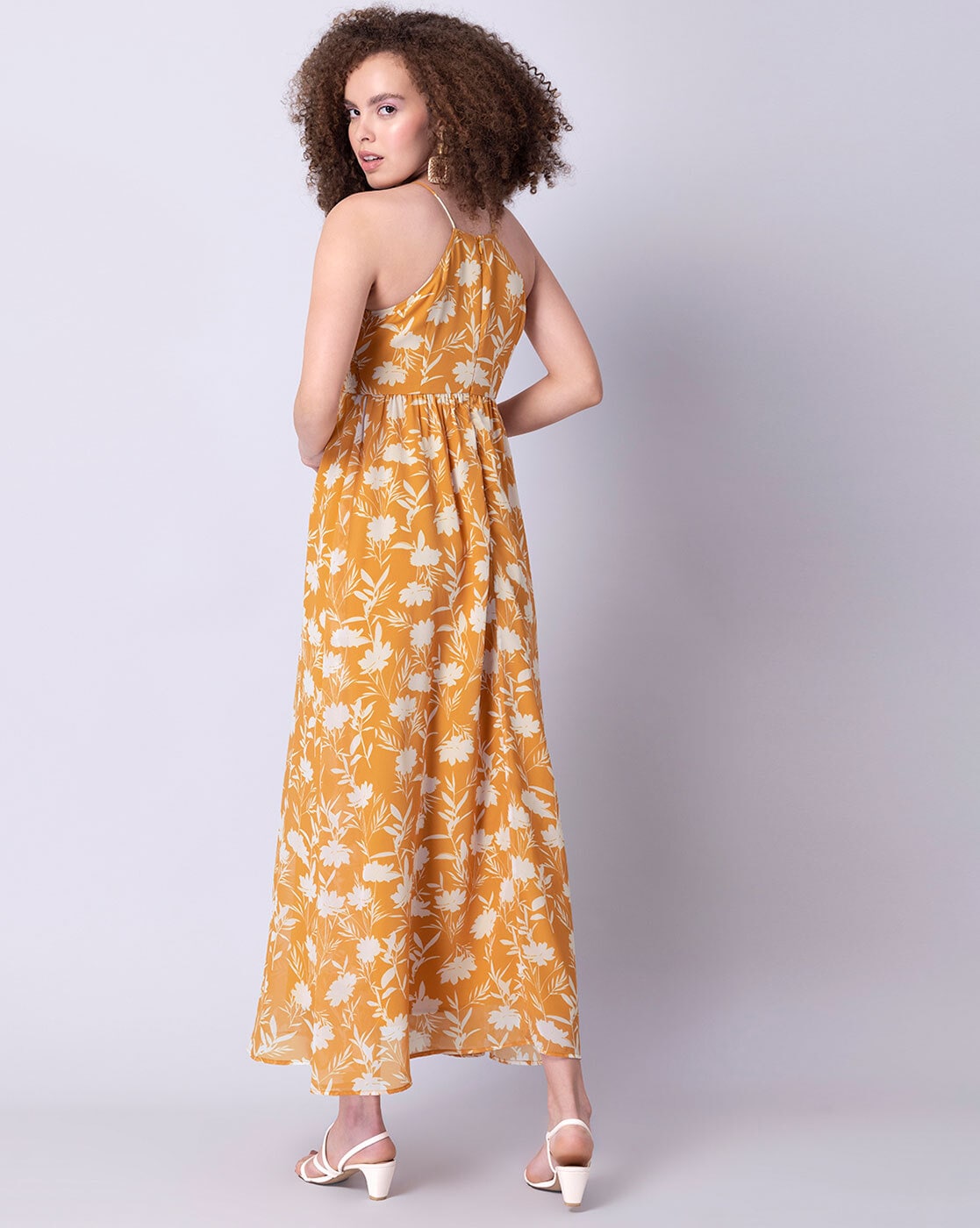 Faballey yellow dress hotsell