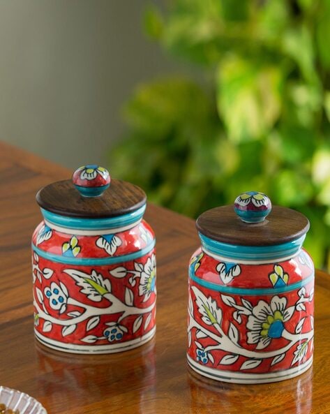 Shop Floral Ceramic Kitchen Storage & Containers Online from