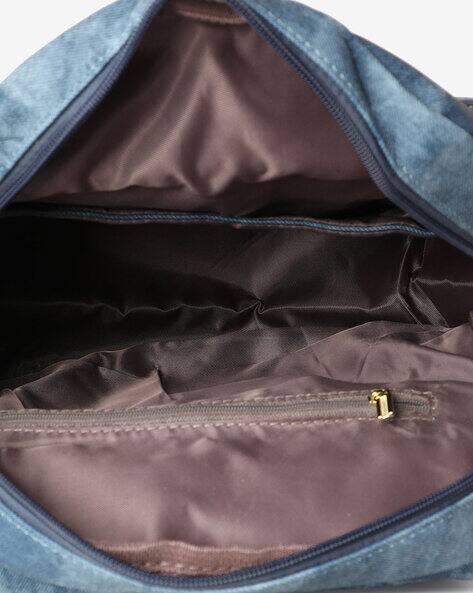 Textured Backpack with Adjustable Straps