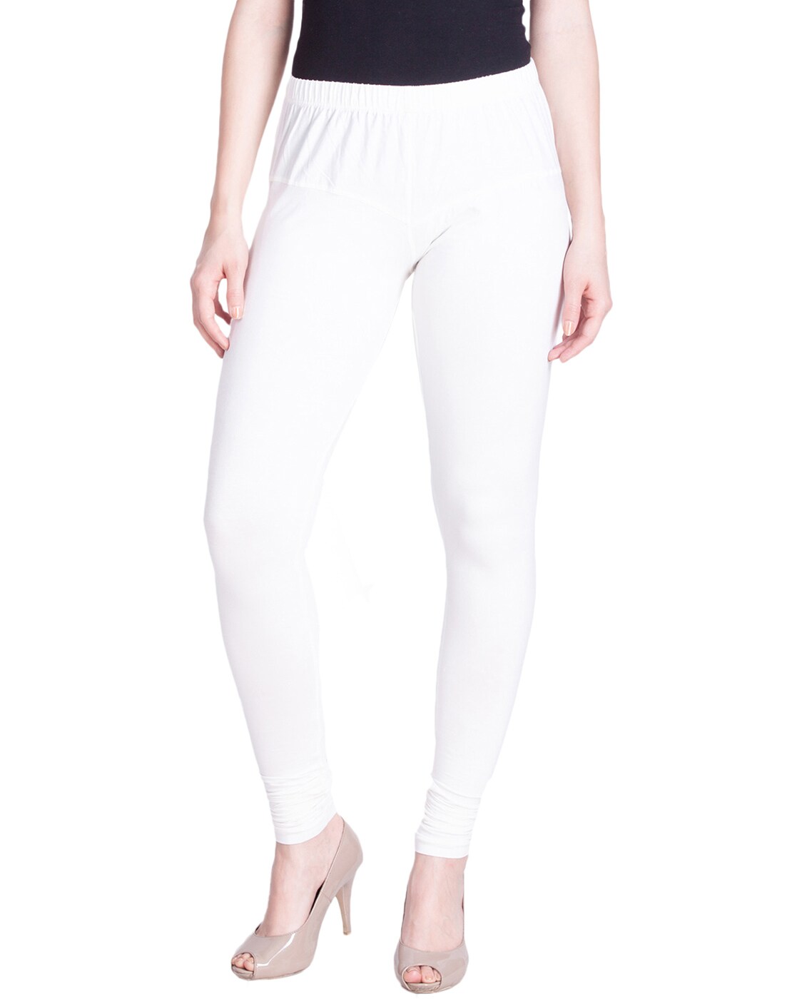 Lux Lyra Women's White Winter Leggings Set of 2 : Amazon.in: Fashion