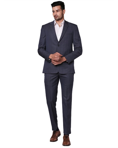 Park Avenue Checked Suit Set