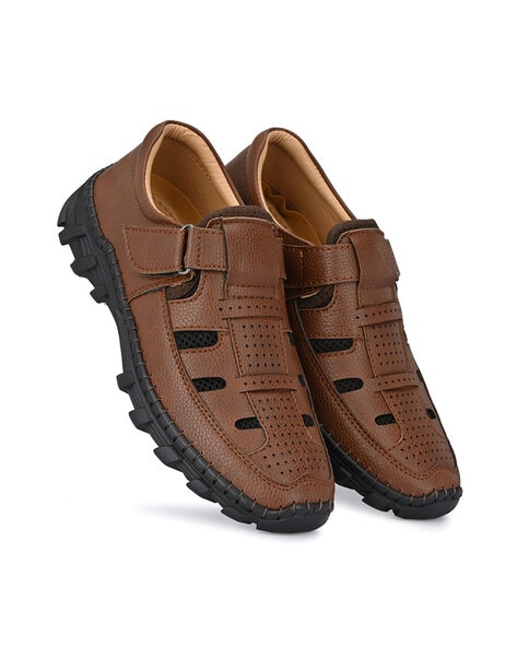 Buy Brown Sandals for Men by Mactree Online Ajio