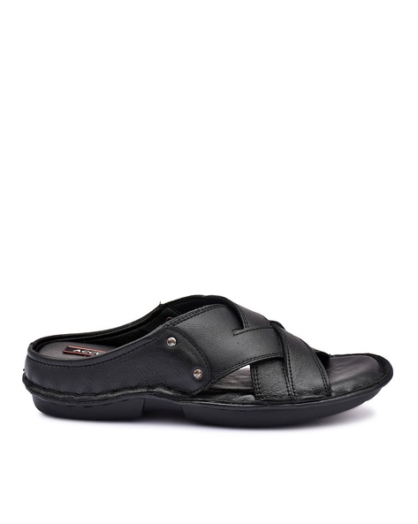 Buy Black Sandals for Men by OBUCA MAKE YOUR OWN CLASS Online