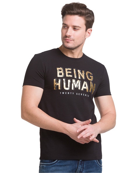 Being human 2024 black shirt online