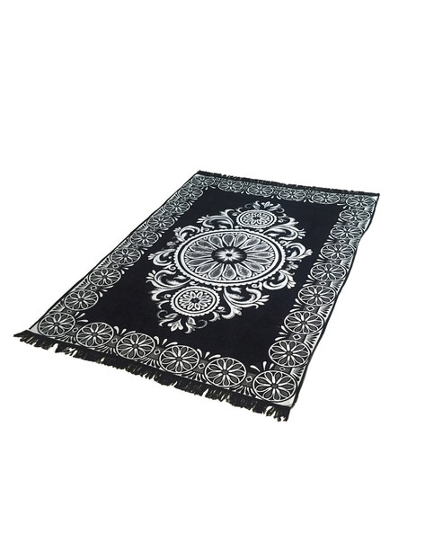 Buy Black Rugs, Carpets & Dhurries for Home & Kitchen by AAZEEM Online