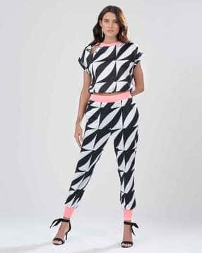 iki chic Abstract Print Pant-Suit Set-picture-37