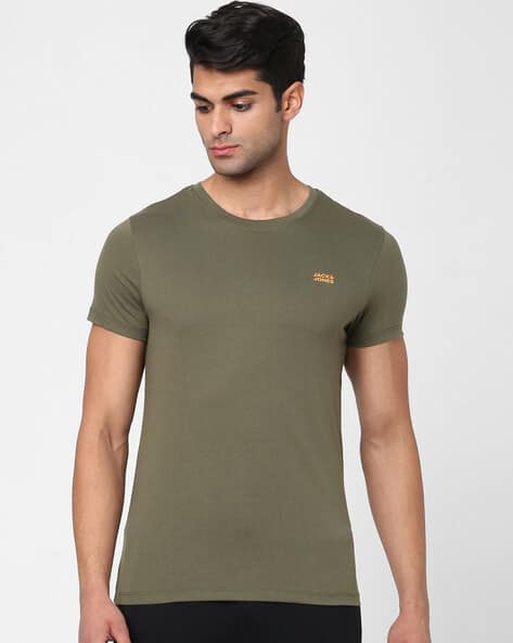 Jack & Jones Logo Round Neck T-shirt