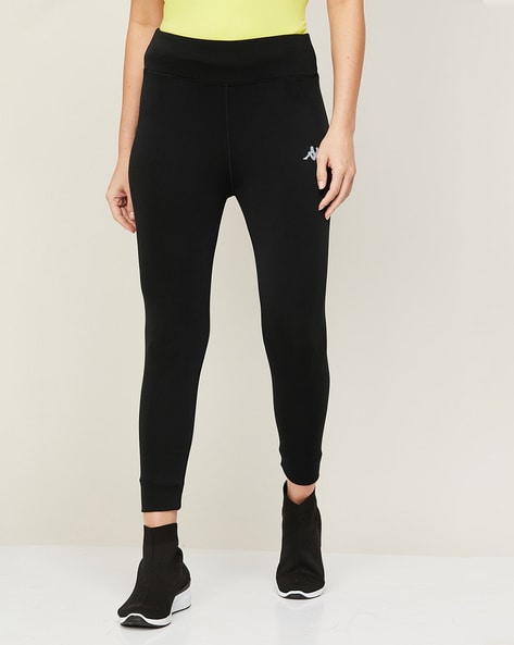 Women Fitted Joggers with Flap Pockets