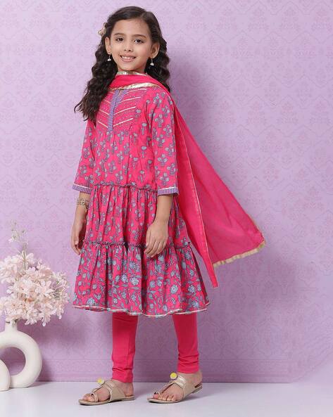 Buy Pink Ethnic Wear Sets for Girls by BIBA Online