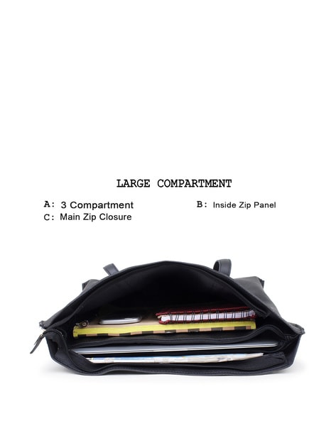 Buy LEAVO 3 Compartment Handbag for Women and Girls Online at Best Prices  in India - JioMart.