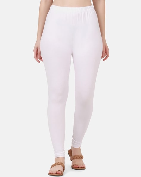 Cotton And Lycra White Cotton Ankle Length Leggings, Size: Large at Rs 116  in Howrah