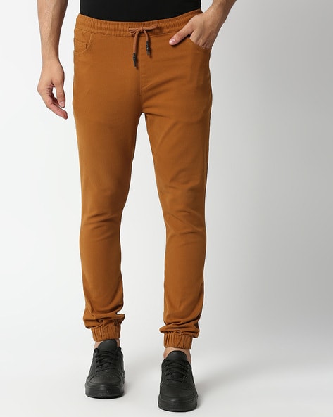 Brown Mens Cotton Jogger Plain Pant (brown) at Best Price in Ludhiana |  Taneja Trader & Manufacturing