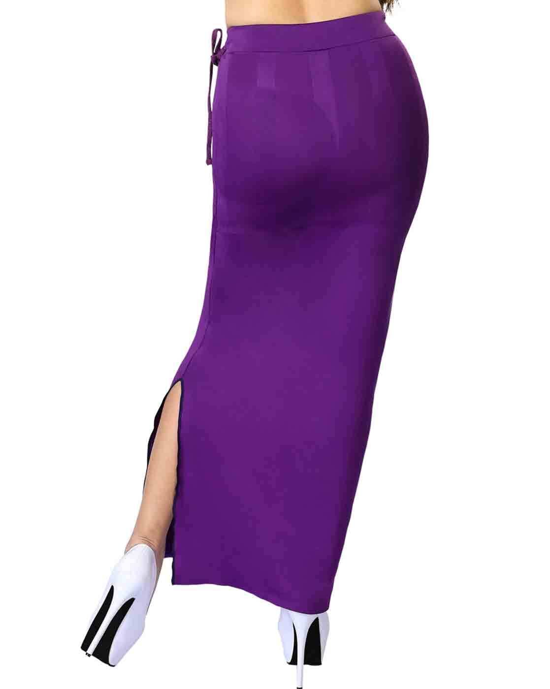 Buy Clovia Seamless Saree Shapewear - Purple at Rs.840 online