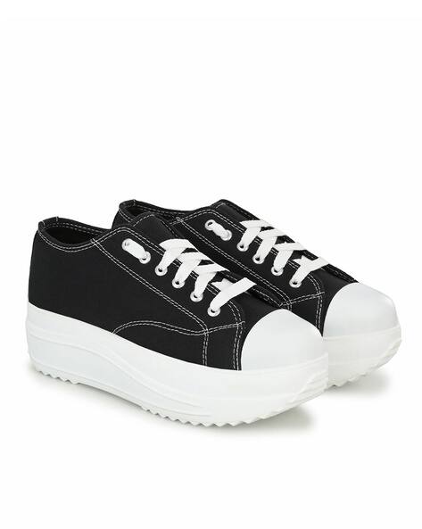 EL PASO Lace-Up Heeled Casual Shoes
