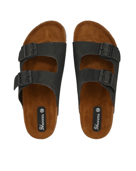 Buy Black Sandals for Men by shences Online Ajio