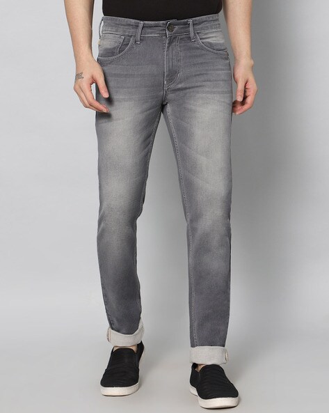 Buy Dakwins Men's Dark Blue Solid Denim Jeans | Western Wear Jeans | Jeans  for Men Online at Best Prices in India - JioMart.