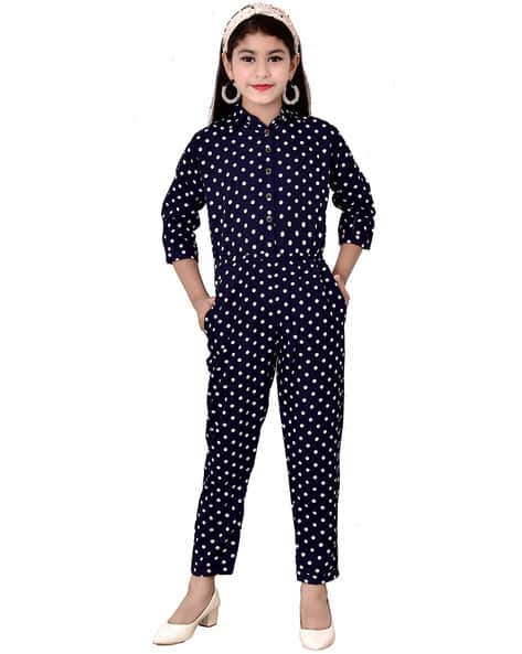 Buy Navy Dungarees &Playsuits for Girls by ARSHIA FASHIONS Online