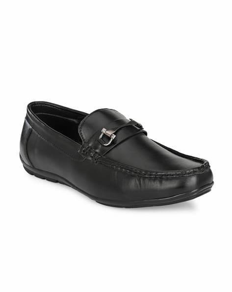JOHN KARSUN Loafers with Metal Accent