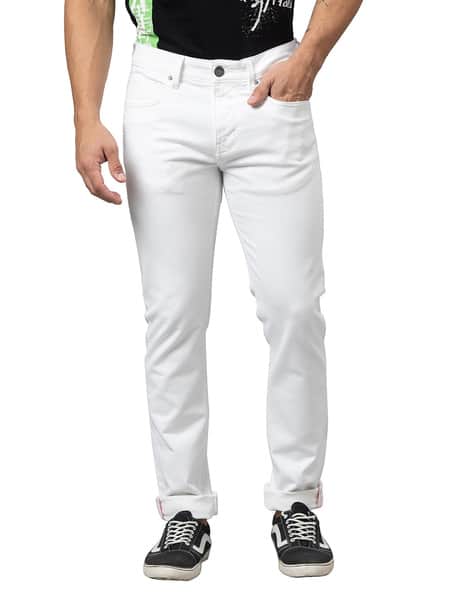 Slim Fit Jeans with Insert Pockets