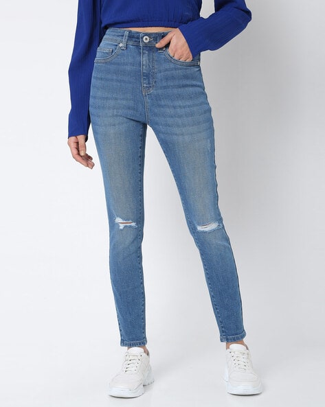 Vero Moda Mid-Rise Skinny Jeans