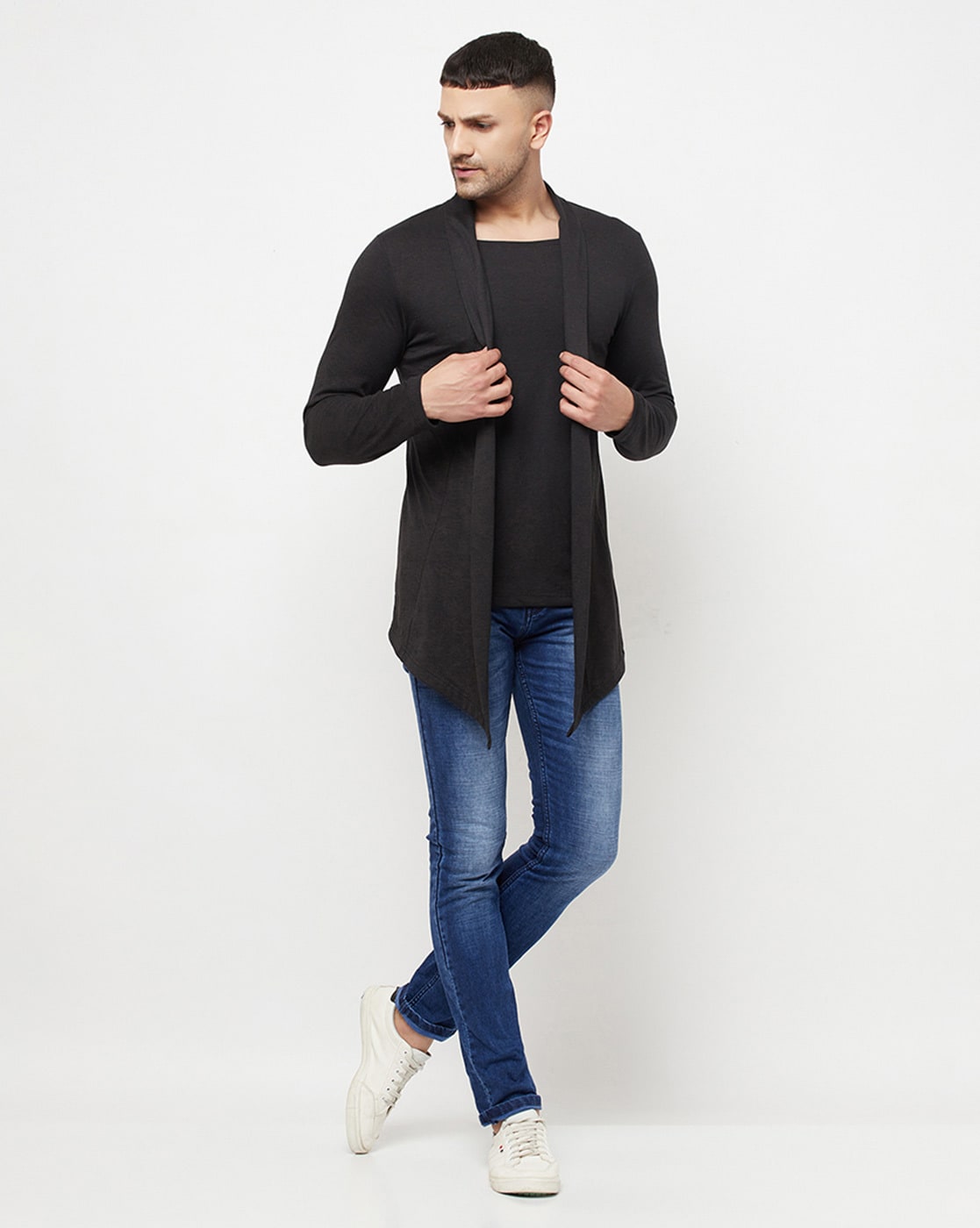 Buy online Navy Blue Washed Denim Jacket from Jackets for Men by Canary  London for ₹1569 at 65% off | 2024 Limeroad.com
