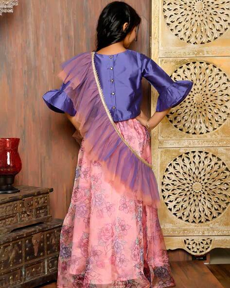 Full Sleeves Party Wear Lehenga Choli at Best Price in Surat | Geeta Fashion