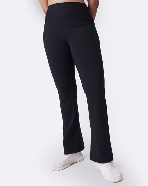 Black - ESSENTIAL HIGH WAISTED FLARE PANT | Hurley