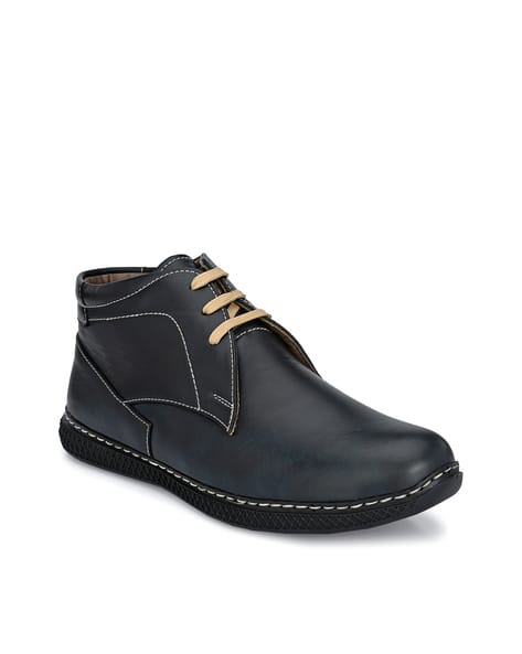 JOHN KARSUN Round-toe Lace-Up Shoes