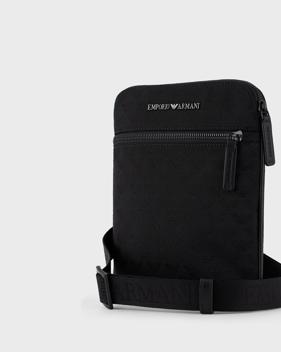 Allover Eagle Logo Messenger Bag