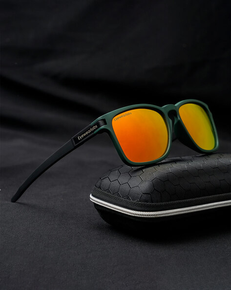 Recycled & Polarized Eco Sunglasses in Blue - Oceanness-nextbuild.com.vn