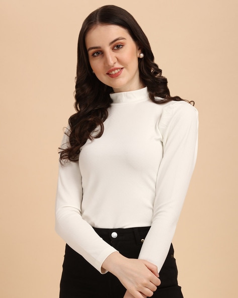 Buy White Tops for Women by Wedani Online