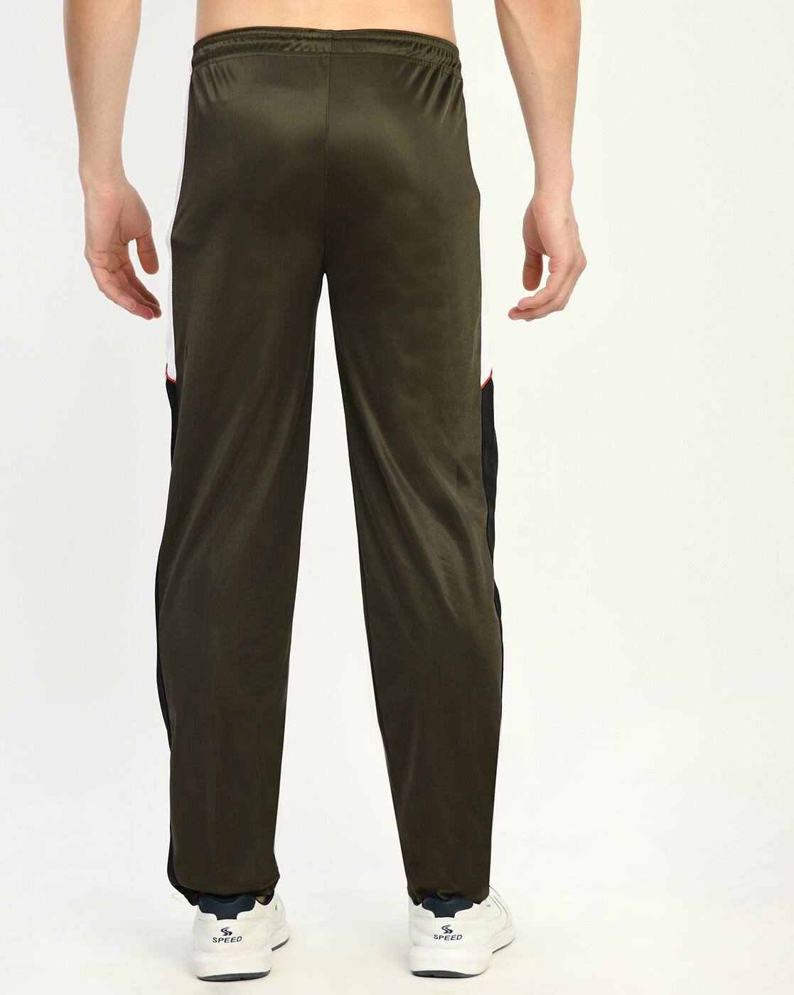 Buy Green Track Pants for Men by INDIWEAVES Online