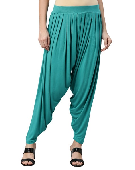 Patiala Pants with Elasticated Waist