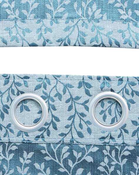 Blue Curtains Accessories For Home Kitchen By The Conversion Online Ajio Com