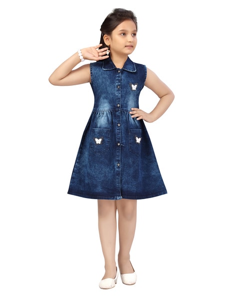 Buy Denim Dresses For Women Online In India At Best Price Offers  Tata CLiQ