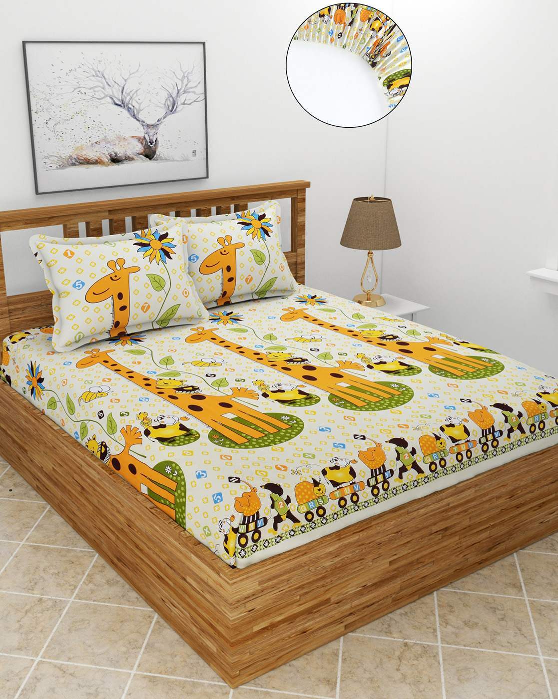 Bedsheets with 2025 pillow covers