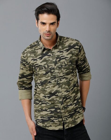 Camouflage Shirts - Buy Camouflage Shirts Online Starting at Just ₹292