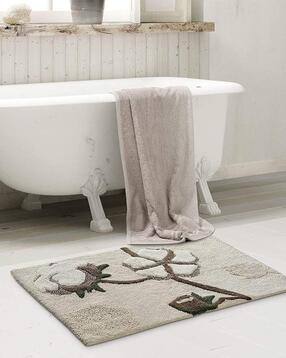 Cotton Textured Bath Mat-image-15