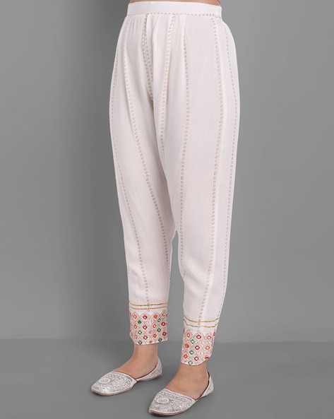 Bonanza.Satrangi - Flaunt these beautiful white trousers with poise!  Product Code: LTS-151-Off White Product Price: PKR 1,480.00 #Satrangi  #BonanzaSatrangi Visit stores and shop online:  http://www.bonanzaestore.com/accessories/trouser/ladies-trouser ...