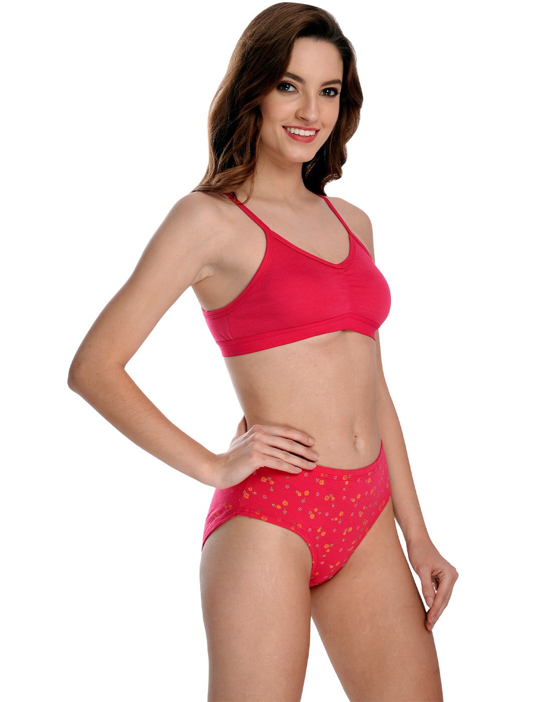 Sexy Lingerie Set Women Lace Three Quarters Adjusted-straps Bra And See- through Lace Panty at Rs 1056.43, Koramangala, Bengaluru