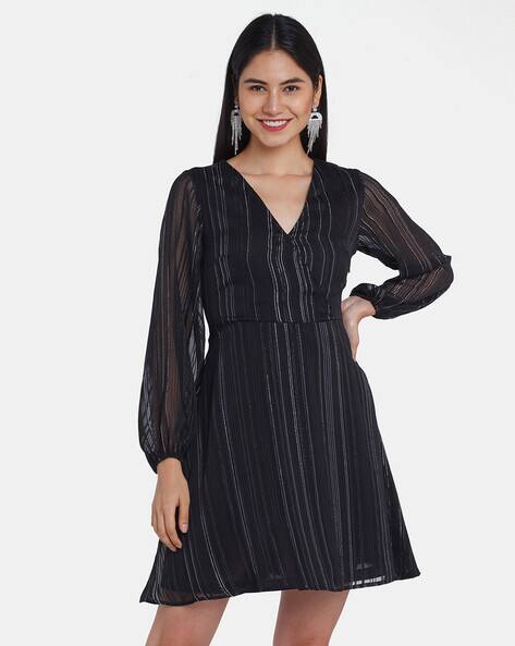Zink London Striped Sheath Dress