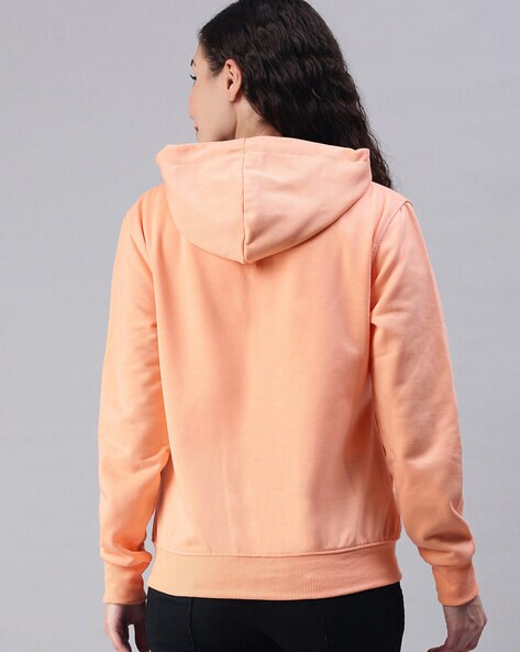 Peach cheap hoodie women's