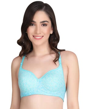 liigne Floral Print Lightly-Padded T-shirt Bra-picture-34