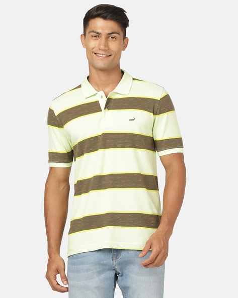 Colourblock Slim Fit Polo T-shirt