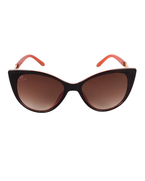 Buy Brown-Gold Sunglasses for Women by AISLIN Online