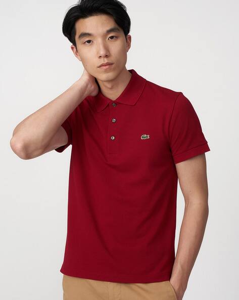 【LACOSTE】 2. POLO SHIRT (size4) RODDICK LACOSTE - Andy Roddick Men's Size 4 (M) Black Stripe Tennis