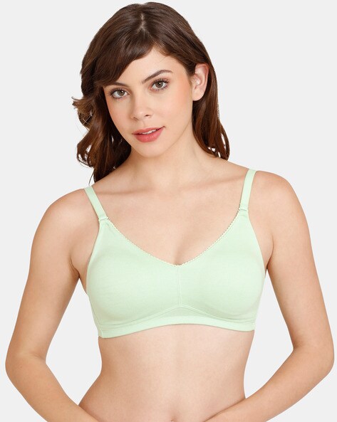 Buy Rosaline Padded Non-Wired Full Coverage T-Shirt Bra - Nude Online