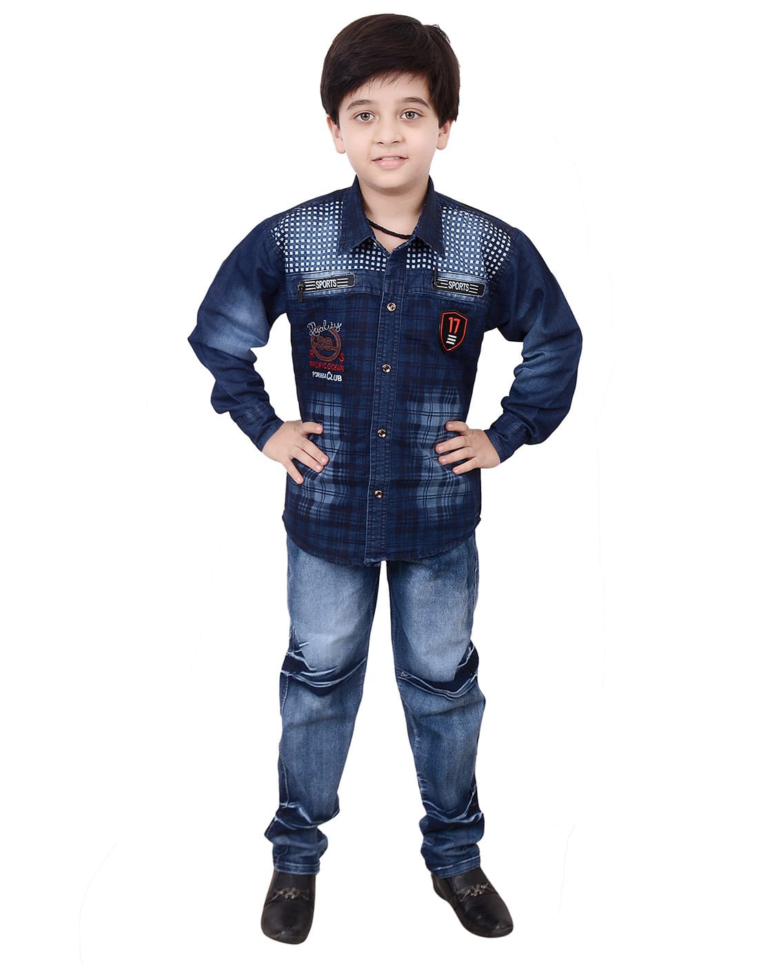child jeans shirt
