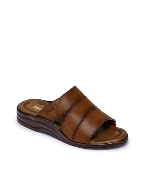 Liberty store leather chappals